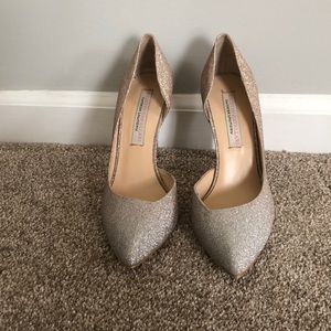 Gold, Kristin Cavallari sparkle heels